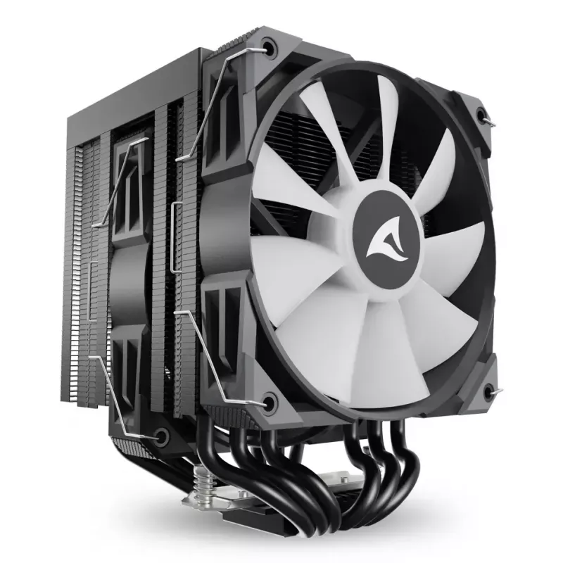 Air cooler Sharkoon A60 RGB 12 cm 500-1800 RPM Black