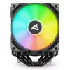 Air cooler Sharkoon A60 RGB 12 cm 500-1800 RPM Black