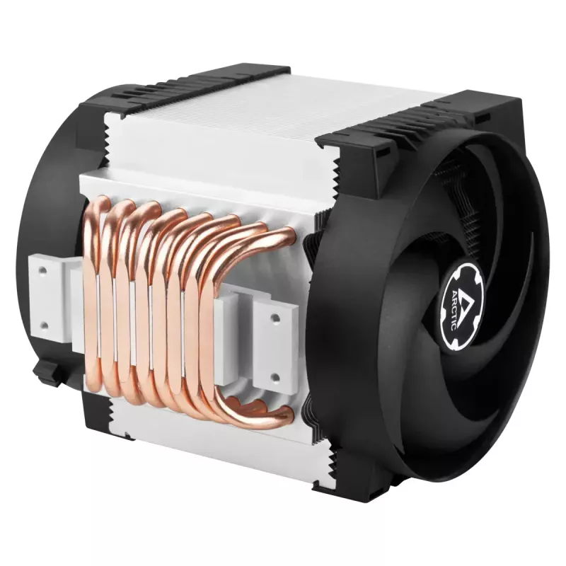 4U server air cooler Arctic Freezer 4U‑M Rev. 2 — 120 mm fan, 122.16 m³/h airflow, dual ball bearing, 156×124×145 mm, TDP 350 W