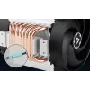 4U server air cooler Arctic Freezer 4U‑M Rev. 2 — 120 mm fan, 122.16 m³/h airflow, dual ball bearing, 156×124×145 mm, TDP 350 W