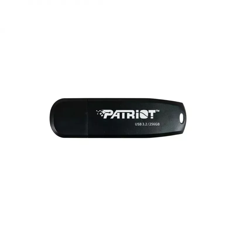 USB flash drive PATRIOT PSF256GXRB3U 256GB USB 3.2 Gen 1 Type-A, 80 MB/s, black, pocket with key ring