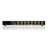 ATEN 16-Port USB - PS/2 VGA KVM Over IP Switch with USB Peripheral port