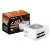 Power Supply Unit GIGABYTE UD850GM PG5 V2 ICE — 850W, PCIe Gen 5.1, 80 PLUS Gold, Fully Modular, 120mm Fan, ATX 3.1, UK Plug, White