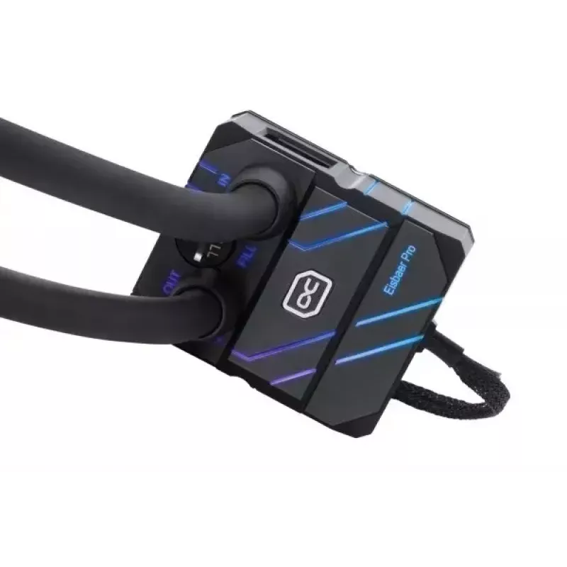 Liquid cooling kit Alphacool Pro Aurora 420 CPU AIO 14 cm Black White