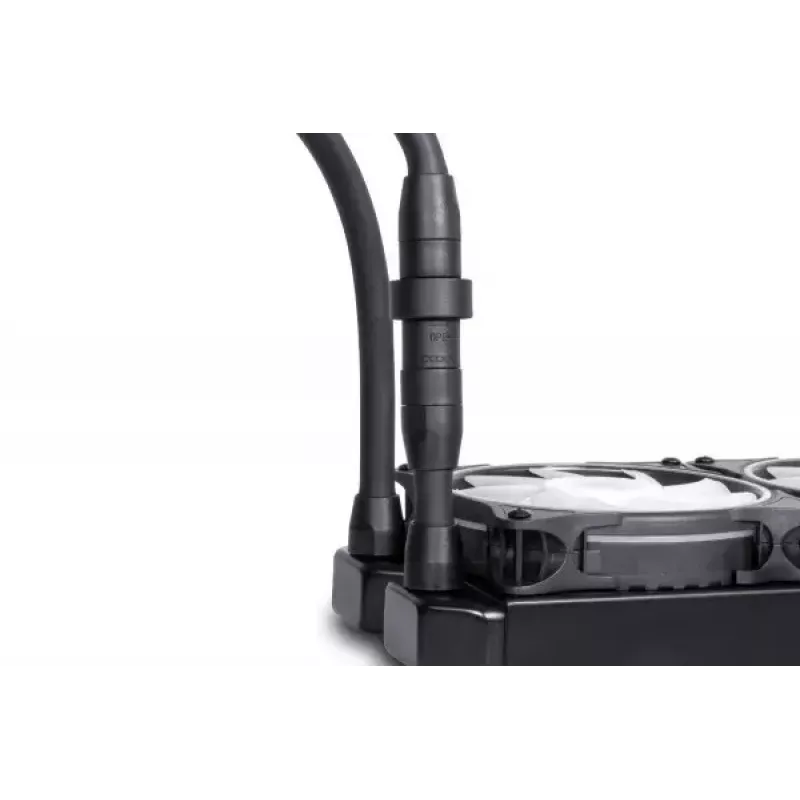 Liquid cooling kit Alphacool Pro Aurora 420 CPU AIO 14 cm Black White