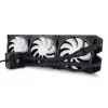 Liquid cooling kit Alphacool Pro Aurora 420 CPU AIO 14 cm Black White