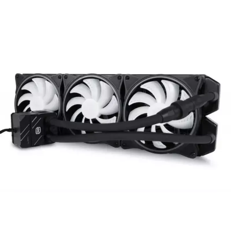 Liquid cooling kit Alphacool Pro Aurora 420 CPU AIO 14 cm Black White