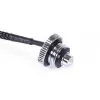 Temperature sensor Alphacool 17597 Brass Black Chrome 18mm 17mm