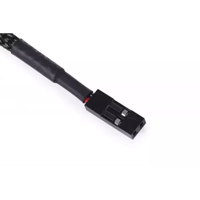 Temperature sensor Alphacool 17597 Brass Black Chrome 18mm 17mm