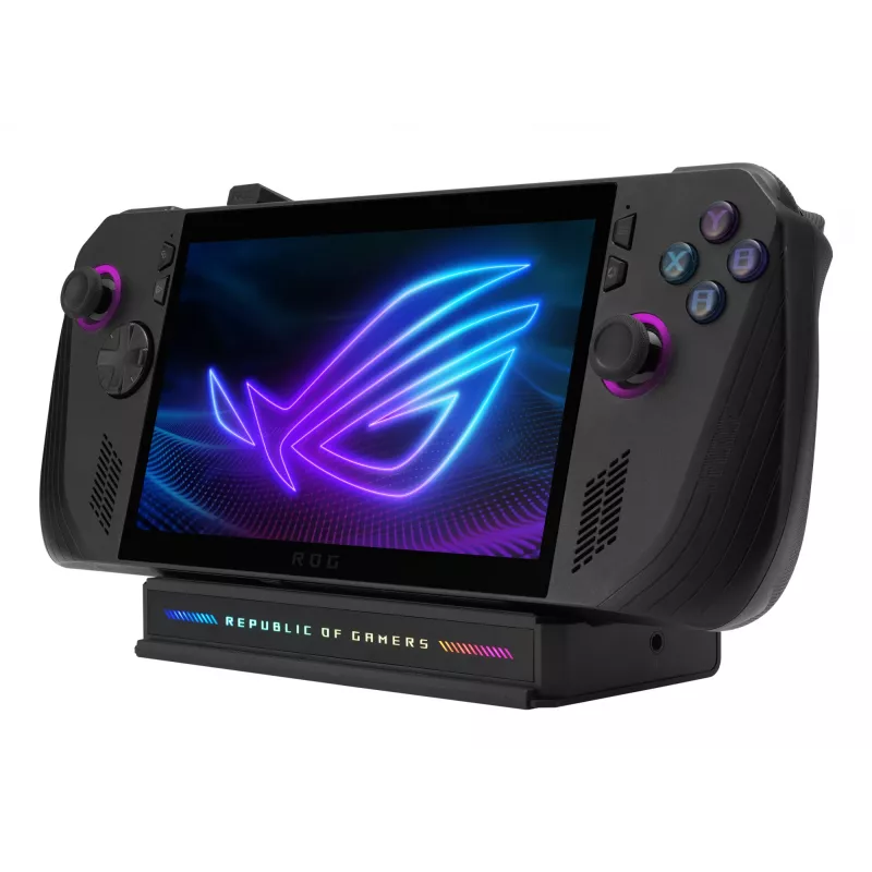 Docking station ASUS ROG Bulwark Dock 2025 DG300 USB Type-C, 1x RJ-45, 1x HDMI, black, 160×74×25.5 mm