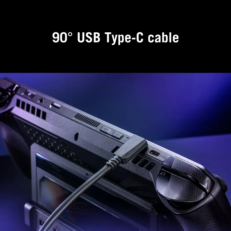 Docking station ASUS ROG Bulwark Dock 2025 DG300 USB Type-C, 1x RJ-45, 1x HDMI, black, 160×74×25.5 mm