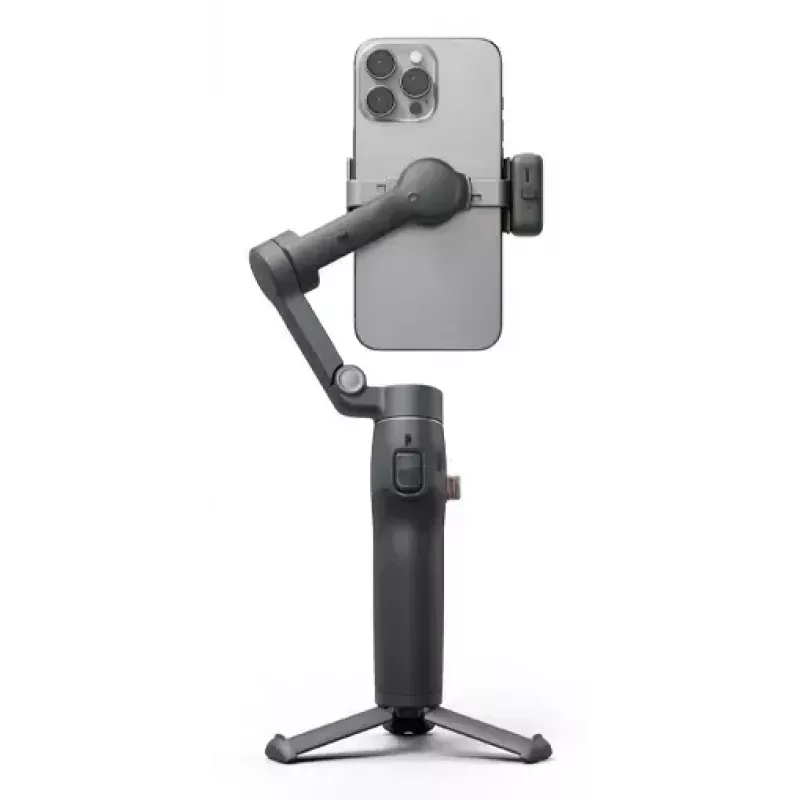 Smartphone camera stabilizer DJI Osmo Mobile 8 — Black, max payload 0.3 kg, 3350 mAh battery, 10 h runtime