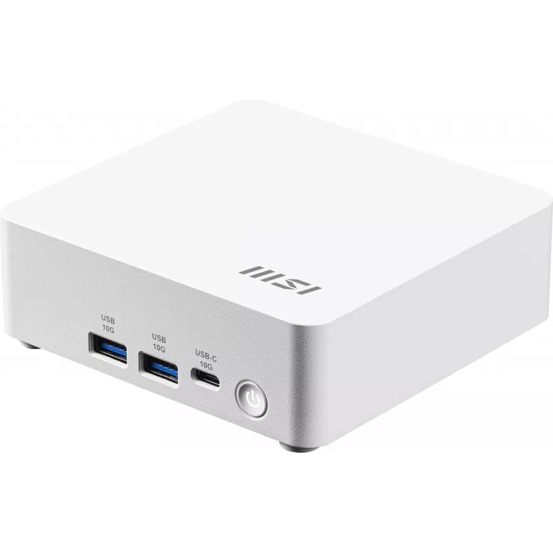MSI Cubi NUC AI 1UMG-062EU PC/workstation Intel Core Ultra 5 125H 16 GB DDR5-SDRAM 512 GB SSD Windows 11 Pro Mini PC White