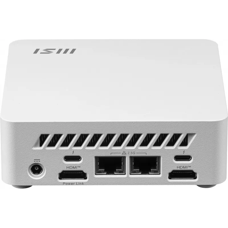 MSI Cubi NUC AI 1UMG-062EU PC/workstation Intel Core Ultra 5 125H 16 GB DDR5-SDRAM 512 GB SSD Windows 11 Pro Mini PC White