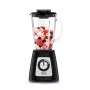 Tabletop blender Tefal BL4358 — 800 W, 1.25 L glass jar, ice crushing, black/brushed steel