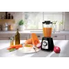 Tabletop blender Tefal BL4358 — 800 W, 1.25 L glass jar, ice crushing, black/brushed steel