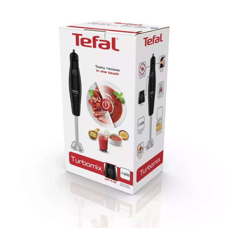 Immersion blender Tefal Turbomix HB1218 — 350 W, 0.8 L bowl, black