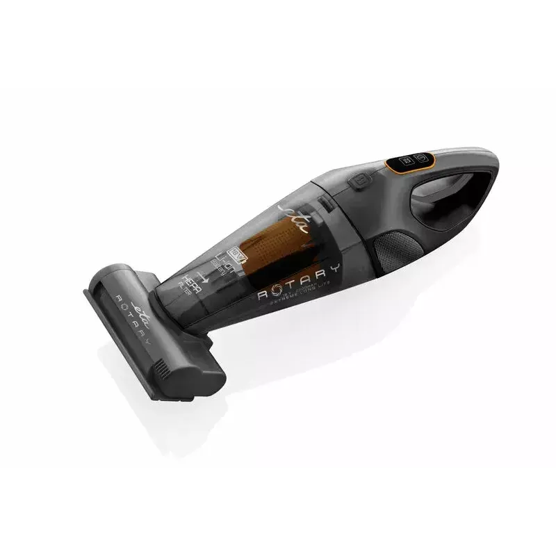 Cordless handheld vacuum cleaner ETA ETA242590000, 18 V battery, up to 30 min runtime, lightweight, grey/white
