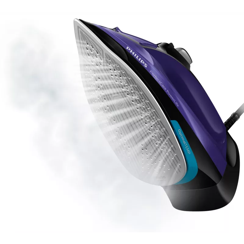 Philips PerfectCare GC3925/30 iron Steam iron SteamGlide Plus soleplate 2500 W Black, Violet