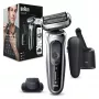 Foil shaver Braun Series 7 71-S7200c Black Silver Lithium-Ion 50 min