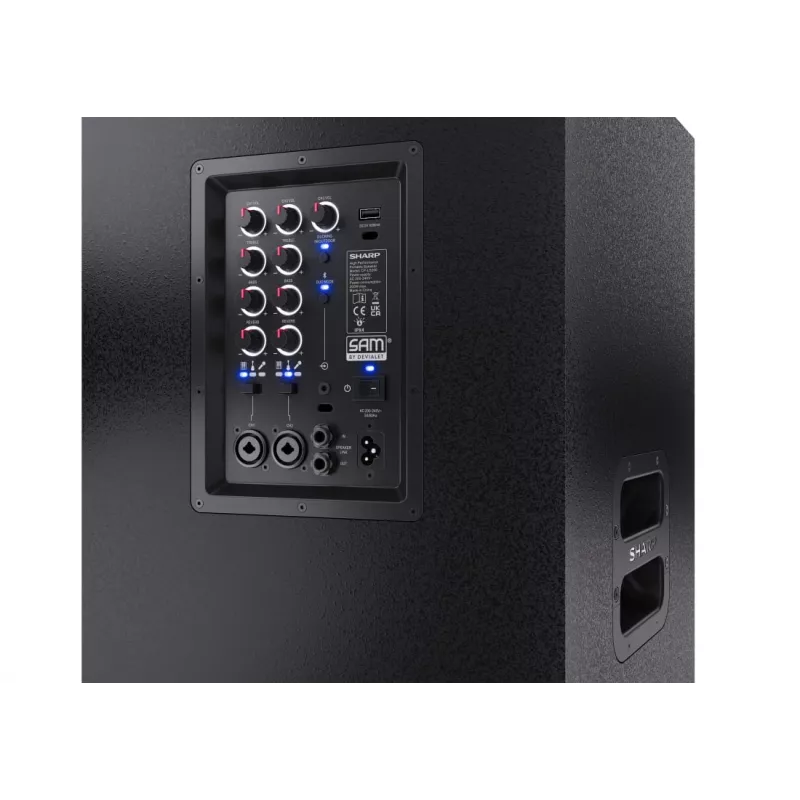 Sharp CP-LS200 portable/party speaker Black 200 W
