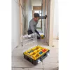 Tool box STANLEY FMST82967-1, metal & polycarbonate, 337×440×119 mm, black/transparent/yellow