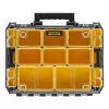Tool box STANLEY FMST82967-1, metal & polycarbonate, 337×440×119 mm, black/transparent/yellow