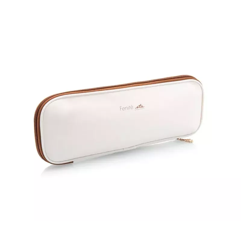 Hair straightening iron ETA ETA333790000 — ceramic plates, 4 heat levels, 160 °C min, 40 W, white