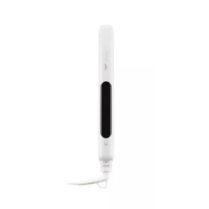 Hair straightening iron ETA ETA333790000 — ceramic plates, 4 heat levels, 160 °C min, 40 W, white