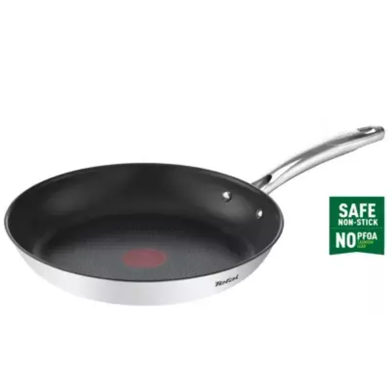 All-purpose pan Tefal DUETTO+ G7320734 — 30 cm stainless steel, PFOA-free, black