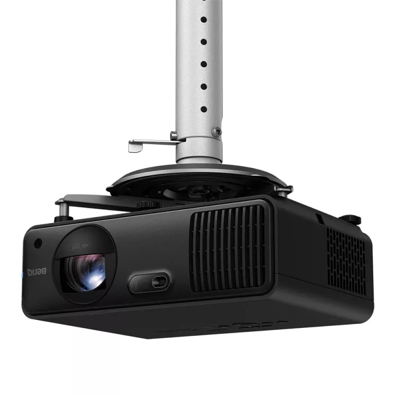 Short-throw projector BenQ LK835ST — DLP 4K (4096×2400), 4000 ANSI lumens, laser, throw ratio 0.69–0.83, motorized focus, black