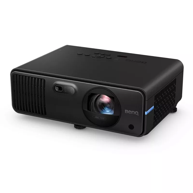 Short-throw projector BenQ LK835ST — DLP 4K (4096×2400), 4000 ANSI lumens, laser, throw ratio 0.69–0.83, motorized focus, black