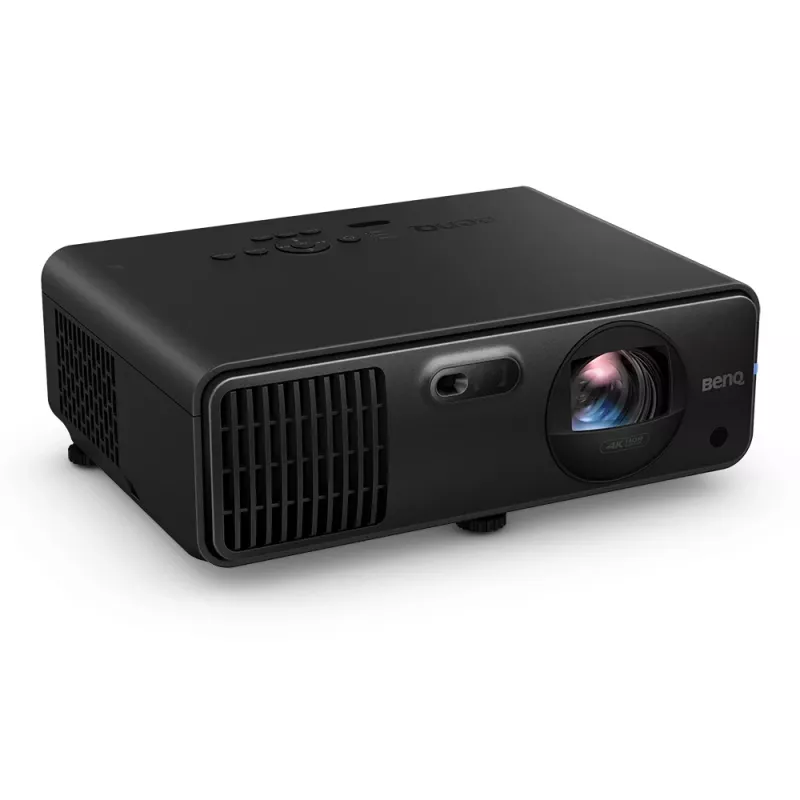 Short-throw projector BenQ LK835ST — DLP 4K (4096×2400), 4000 ANSI lumens, laser, throw ratio 0.69–0.83, motorized focus, black