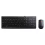 Wired Keyboard and Mouse Set Lenovo 300 — Full-size QWERTY US English, USB, Black, 1.8 m cable, Mouse 1600 DPI