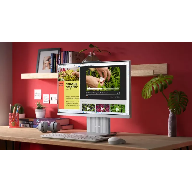 Lenovo IdeaCentre AIO 3 24ARM9, 23.8 in FHD, AMD Ryzen 5 7535HS, 16 GB, 1 TB SSD, AMD Radeon 660M, Windows 11 Home