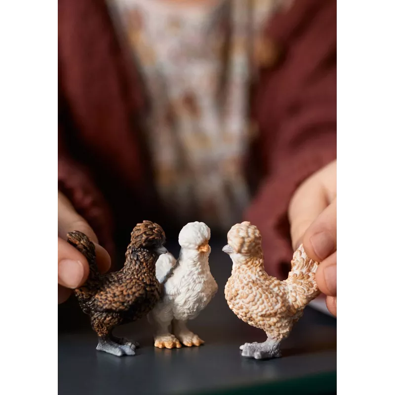 Toy Figures Schleich FARM WORLD Chicken Friends Multicolour 42574