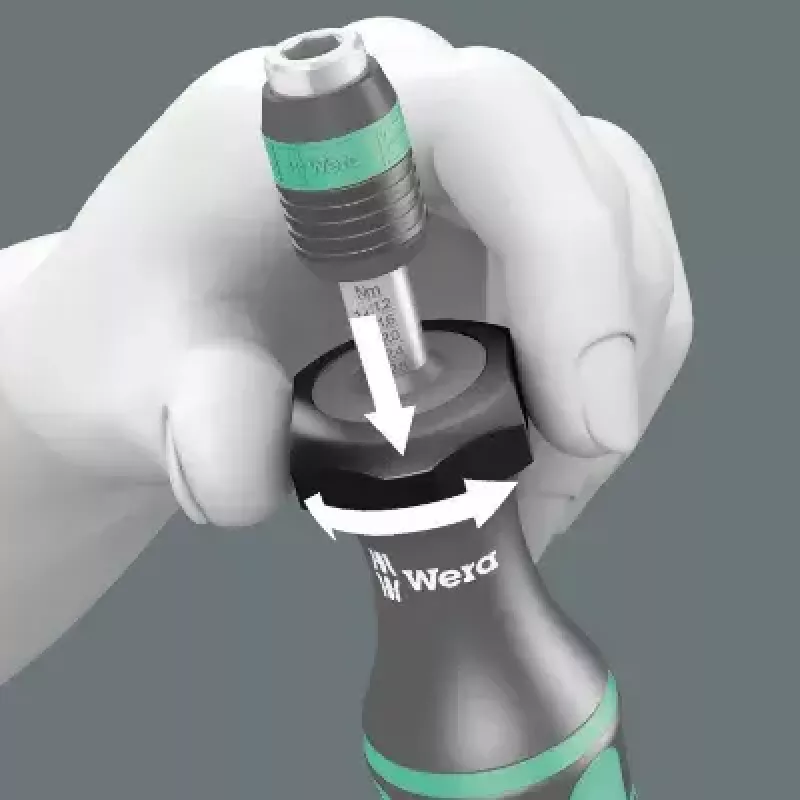 Torque screwdriver Wera 7400 Kraftform 105 mm