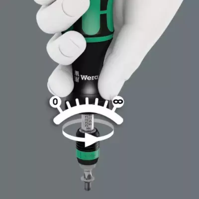 Torque screwdriver Wera 7400 Kraftform 105 mm