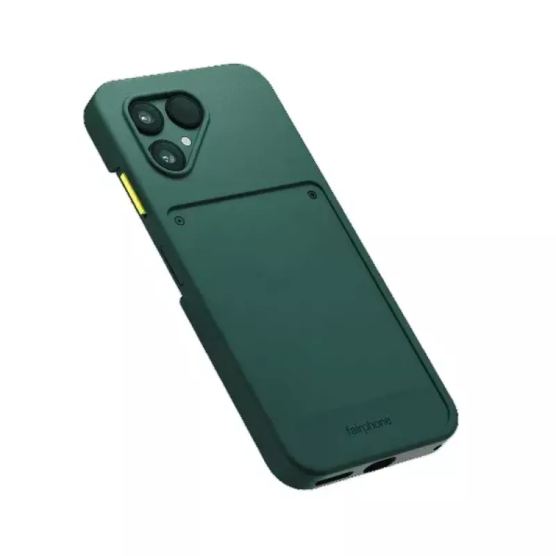 Mobile phone case Fairphone Case v1 — cover for Fairphone Gen. 6, fits up to 16 cm (6.3 inch) screen, green