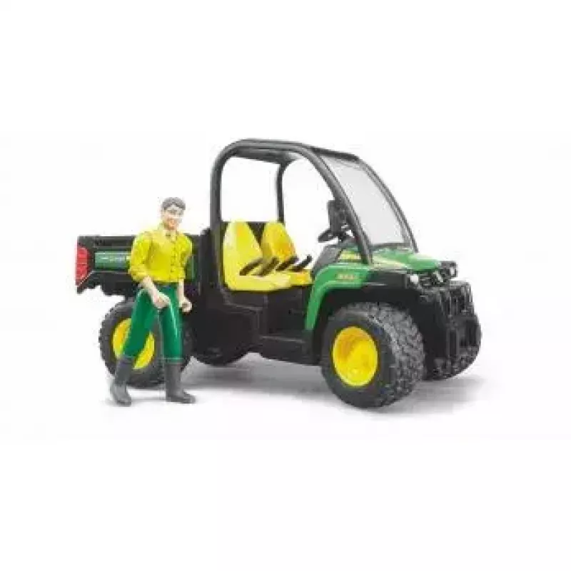 Toy Vehicle BRUDER John Deere Gator XUV 855D with Driver