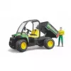 Toy Vehicle BRUDER John Deere Gator XUV 855D with Driver