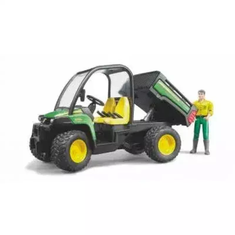 Toy Vehicle BRUDER John Deere Gator XUV 855D with Driver