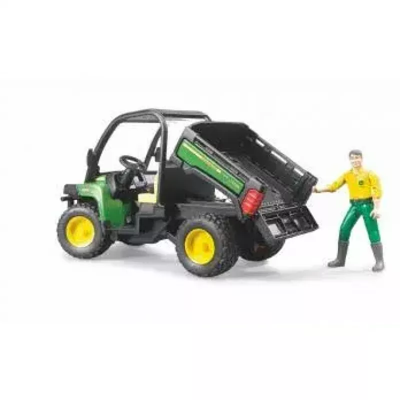 Toy Vehicle BRUDER John Deere Gator XUV 855D with Driver