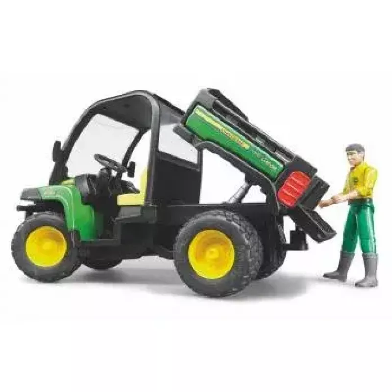 Toy Vehicle BRUDER John Deere Gator XUV 855D with Driver