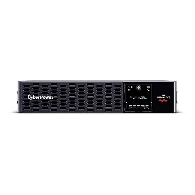 Uninterruptible Power Supply CYBERPOWER PR1500ERT2U 1.5 kVA / 1500 W, Line-Interactive, Pure sine, 10x C13 outlets, 2U rack