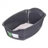 Litter box DIAMENTIQ BAYA light grey/dark grey 55.5×40×38.7 cm, plastic, reversible door