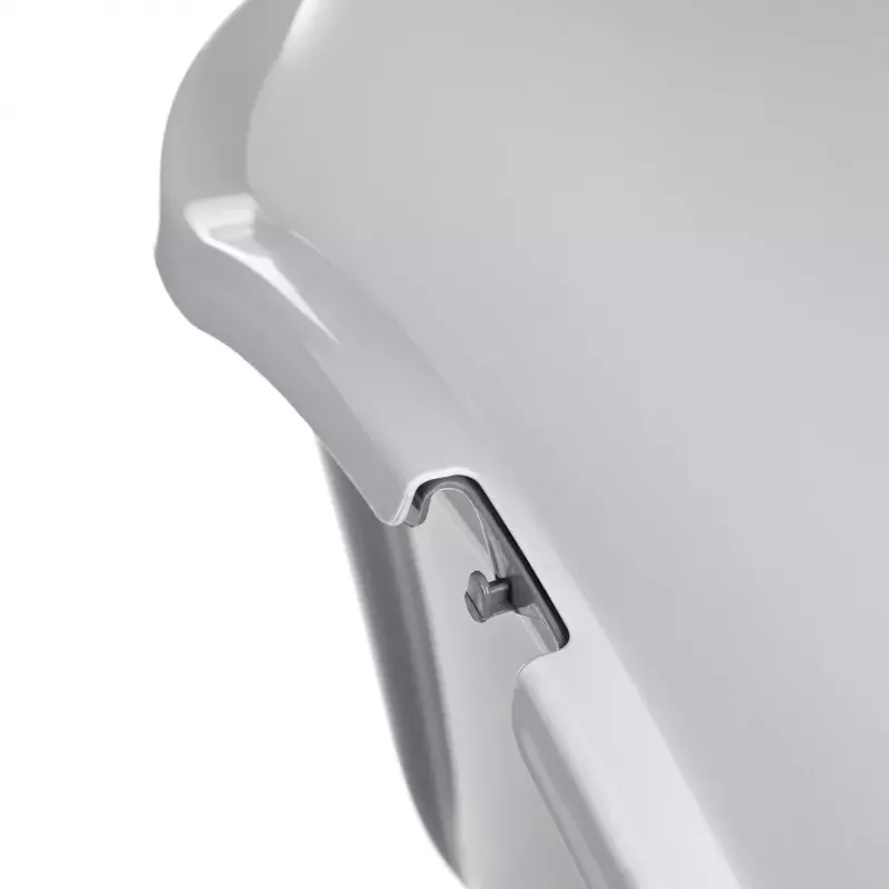 Litter box DIAMENTIQ BAYA light grey/dark grey 55.5×40×38.7 cm, plastic, reversible door