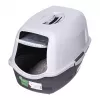 Litter box DIAMENTIQ BAYA light grey/dark grey 55.5×40×38.7 cm, plastic, reversible door