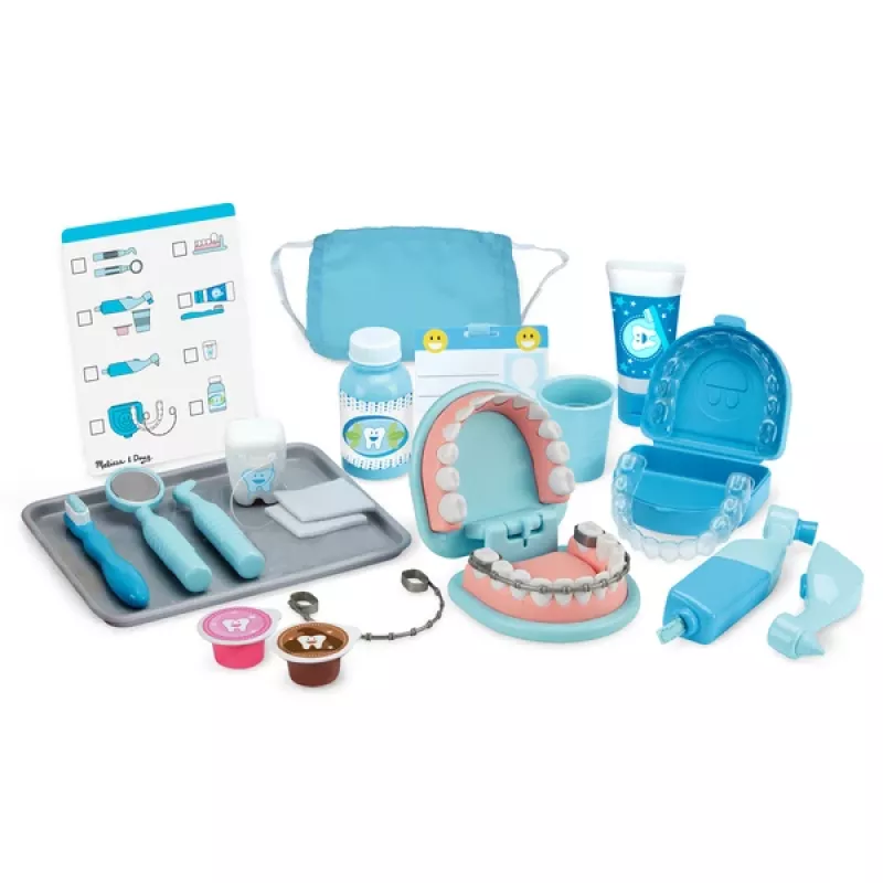 Toy dentist playset Spinmaster Melissa & Doug Super Smile Dentist, suitable from 3 years, multicolour