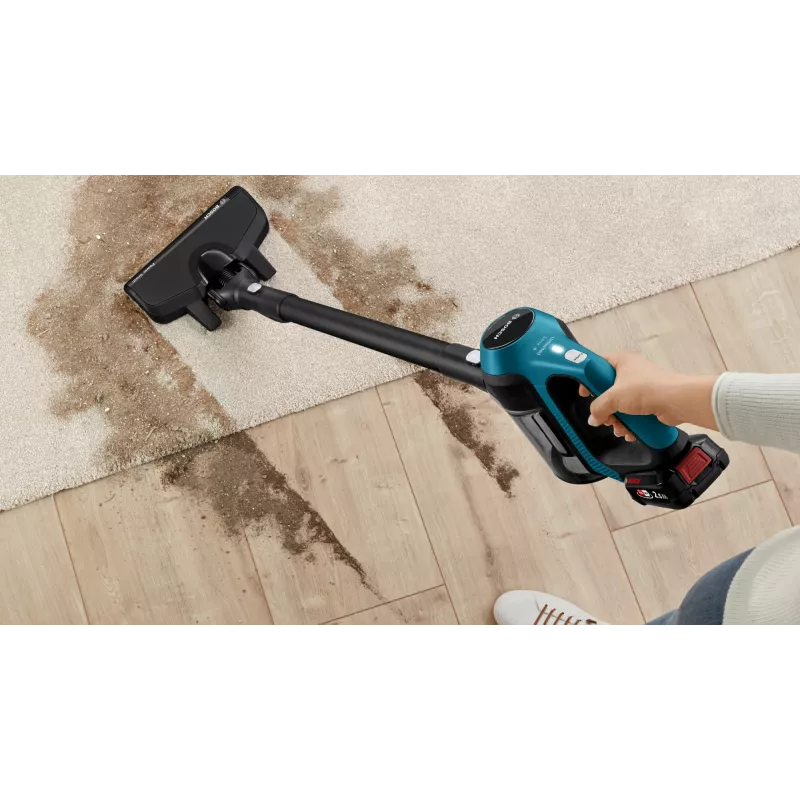 Bosch Serie 6 BBS611LAG stick vacuum/electric broom 2-in-1 stick vacuum Battery Dry Bagless 0.3 L Blue 2.5 Ah